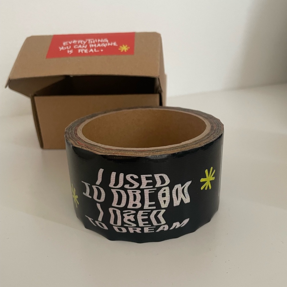 Decorative Tape with Inspirational Text